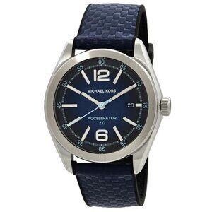 NWT Authentic Michael Kors Fashion Men's Quartz Steel Authentic Watch